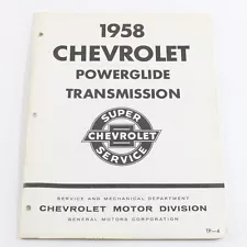 1958 Chevrolet Powerglide Transmission General Motors Tp-4