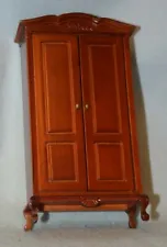 Armoire- Mahogany Finish-Dollhouse Miniature