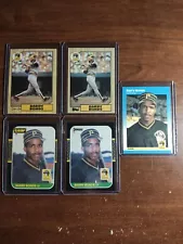 Barry Bonds Rookie 5 Card Lot