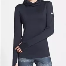 Nike Pro Women’s Black Turtleneck Running Thermal Size XS