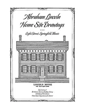 Abraham Lincoln Home Site Drawings, Architectural Plan Drawings