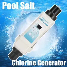 Salt Water Chlorine Generator Complete Salt Chlorinator System Pool Intellichlor