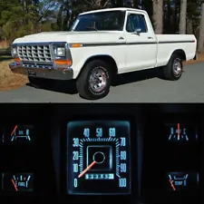 Gauge Cluster LED Dashboard Bulbs Ice Blue For Ford 1973 1979 F100 F350 Truck (For: 1979 Ford F-350)