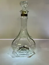 Jack Daniels Riverboat Captain Bottle, Old No 7 Empty Glass Decanter