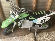 Razor Dirt Rocket Electric Motocross Off-Road Bike - Sx350, Green