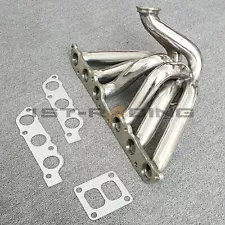 V2 Turbo Manifold T4 44mm For Toyota Supra Lexus SC300 GS300 IS300 2JZ-GE 3.0L