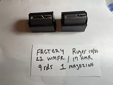 1 Ruger 10/22 22 Magnum 17 HMR Magazine Mag Clip 9 Round