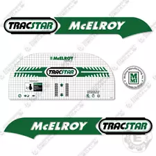 Fits Mcelroy Tracstar 28 Decal Kit Fusion Machine - 7 YEAR OUTDOOR 3M VINYL!