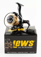 LEW'S WALLY MARSHALL SIGNATURE SERIES WSP100 5.0:1 6 BEARINGS SPINNING REEL