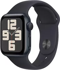 Apple Watch SE S/M 40mm Midnight Aluminum Case Midnight SB-[GPS] (MR9X3LL/A)