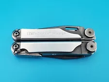 Leatherman Wave Multi-Tool! SILVER & BLACK! *NO RESERVE* DAMAGED / READ