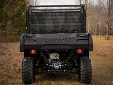 GrilleAdz® Kawasaki Mule Plain/Solid Color Rear Dust Screen and UV Protection