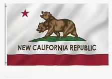 Fallout New Vegas New California Republic Flag Bear NCR Big (Sealed) 5ft X 3ft