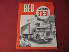 1948 Reo Rig Semi Truck Sales Brochure Booklet Catalog Old Original