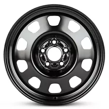 New Wheel For 2007-2014 Dodge Avenger 17 Inch Black Steel Rim