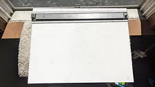 Alvin 20"X 24" Parallel Straight Edge Drawing White Board Used