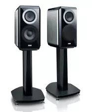 TAD CE1TX Black Bookshelf Speaker System with Stand