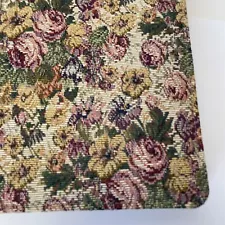 CREATIVE MEMORIES Floral Tapestry Album 12 x 12 Expandable w/24 WHITE Pages