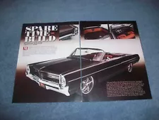 1964 Pontiac Bonneville Convertible Mild Custom Article "Spare Time Build"