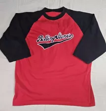 Rolling Stones Baseball T Shirt XL 3/4 Sleeve Band Tour Merchandise NO TAGS