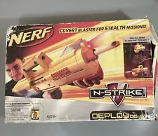 Nerf N Strike Deploy CS-6 W/ Tactical Light Dart Clip RARE Discontinued In Box