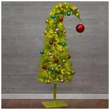 HOBBY LOBBY 2024 THE GRINCH Christmas Tree 5ft Pre-Lit BRAND NEW IN BOX IN STOCK