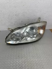 2003 to 2004 Toyota Corolla Left Driver LH side Headlight Oem 2199R DG1 (For: 2003 Toyota Corolla)