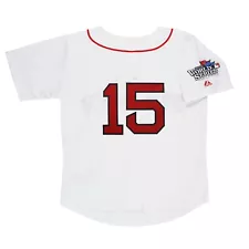 Dustin Pedroia 2013 Boston Red Sox World Series (Home/Road/Alt) Men's Jersey