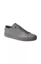 Good Man Brand Edge Lo Top Sneaker Wet Weather Grey Leather Italy Men's Size 8.5