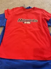 Halloween Costumes Almond Joy And Mounds Shirts Blue XL Men’s Red Medium Ladies