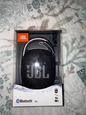 JBL Clip 4 Waterproof Portable Wireless Bluetooth Speaker - Black