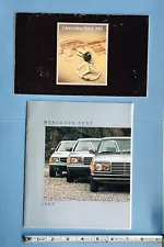 2-VTG 1981 & 1983 MERCEDES-BENZ DEALER SALES BROCHURE Lot 280CE 300CD 380SL /SLC