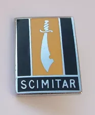 RELIANT SCIMITAR ENAMEL LAPEL PIN BADGE CAP BADGE