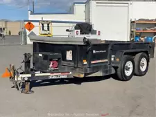 2018 Felling FT-12 DT HD 12' Hydraulic T/A Dump Trailer Honda Pony Motor bidadoo