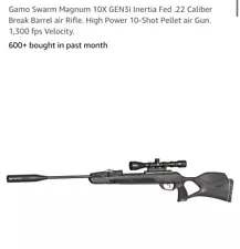 Gamo Swarm Magnum 10x Gen 2 .22 Cal Air Rifle