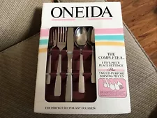 Oneida 45 pc Flatware Set - Serv for 8 w/ 5 Serving pieces - New