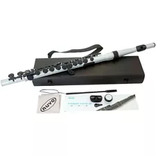 Nuvo Student Plastic Flute 2.0 - Silver/Black