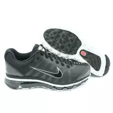 NIKE Air Max+ 2009 Black/Grey Mens Running Shoes 354744-018, White/Navy/Silver