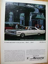 1966 66 Mercury Parklane Park Lane 2-dr hardtop mid-size-magazine car ad