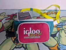 Igloo Throw Back Collection “Stay Cool” Retro 90’s Cooler Fanny Pack NEW