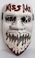 The Purge KISS ME Anarchy Movie Horror Halloween Costume Masquerade Mask Scary!