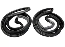 1997-2006 Jeep Wrangler TJ new molded door weatherstrip seals for full doors, pr