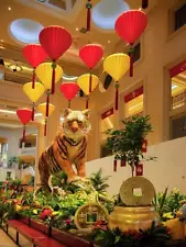 Elaborate display inside the Venetian Hotel and Casino in Las Vegas, Nevada