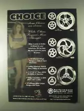 1999 Performance Machine Wheels, Disc & Pulleys Ad