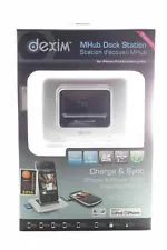 Dexim MHub Dock Station Premium for iPhone iPod Blackberry and Mac