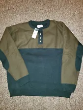 Nwt $550 Filson Guide Waterfowl Sweater Sz XL In Otter Green