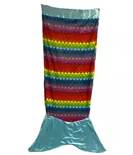 Snuggie Tails Blanket - Rainbow Mermaid - Adult