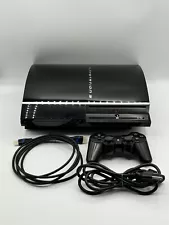 Sony PlayStation 3 PS3 Fat CECHK01 Console - HDMI - Controller 80GB Tested