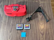 Screen Defects - REPAIR - Nintendo Virtual Boy + Stand + 2 Games