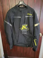 KLIM CARLSBAD XL JACKET BLACK GORE-TEX WATERPROOF W/ ARMOR NEW OLD STOCK W/TAGS